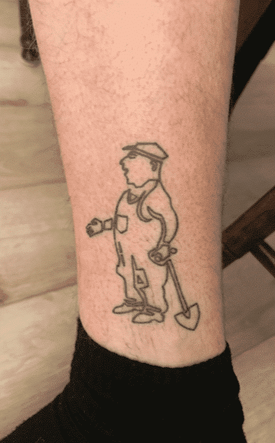 The first Sneeboer tattoo